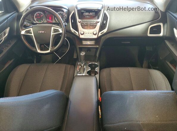 2GKFLTEK8H6280741 2017 GMC TERRAIN Black Dashboard view