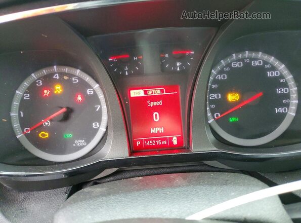 2GKFLTEK9H6348481 2017 GMC TERRAIN Black Vista del cuadro de instrumentos