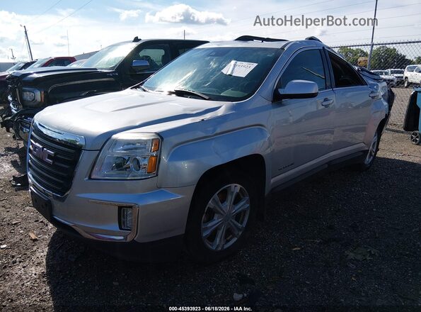 2GKFLTEKXH6324447 2017 GMC TERRAIN Silver Передня ліва чверть