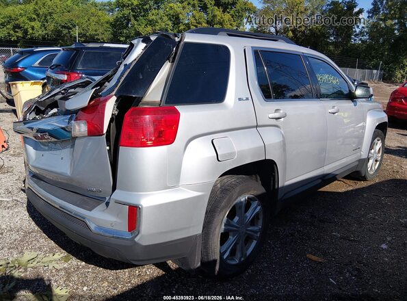 2GKFLTEKXH6324447 2017 GMC TERRAIN Silver Задня права чверть
