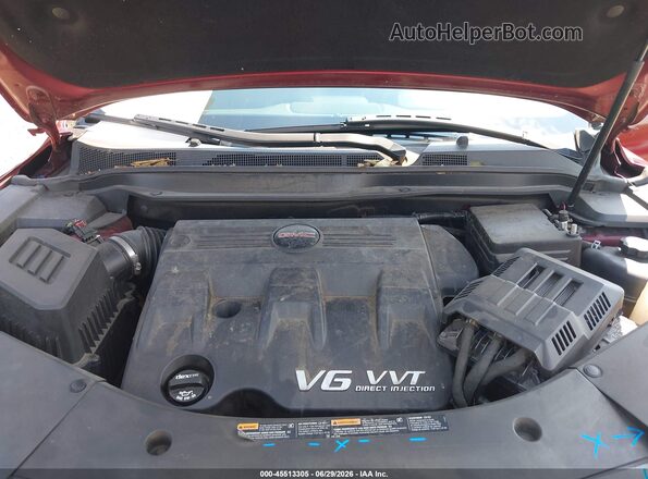 2GKFLUE31G6355888 2016 GMC TERRAIN Красный Вид сзади