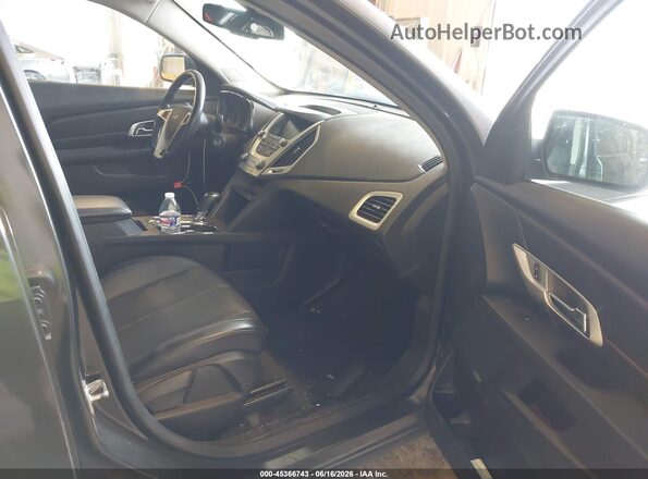 2GKFLUE31H6162335 2017 GMC TERRAIN Black Widok wnętrza z przodu