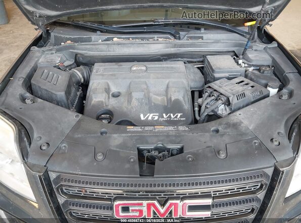 2GKFLUE31H6162335 2017 GMC TERRAIN Black Widok z tyłu