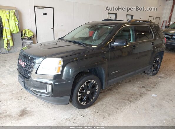2GKFLUE31H6162335 2017 GMC TERRAIN Black Przód lewy