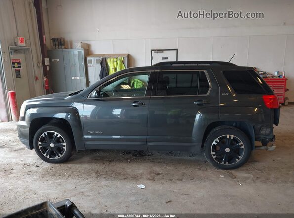 2GKFLUE31H6162335 2017 GMC TERRAIN Black Widok wnętrza 360 stopni