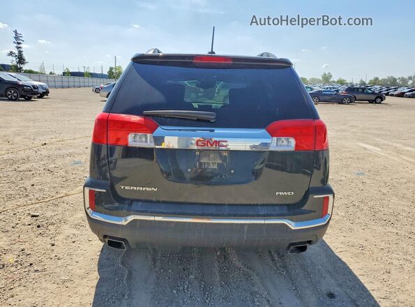 2GKFLUE31H6272513 2017 GMC TERRAIN Black Հետևի տեսք