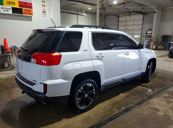 2GKFLUE34H6227775 2017 GMC TERRAIN White Tył prawy