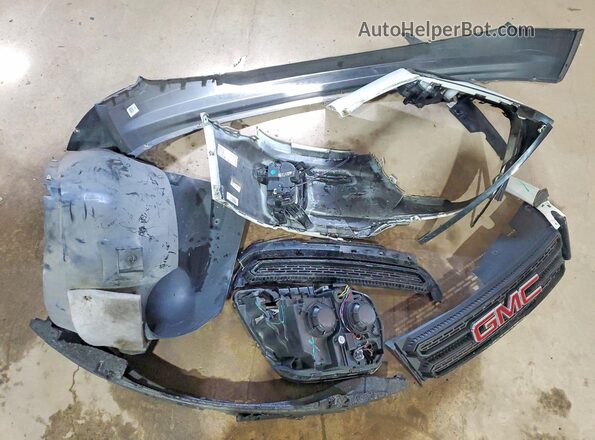 2GKFLUE34H6227775 2017 GMC TERRAIN White Widok naklejki z numerem VIN