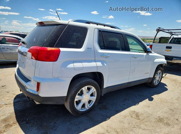 2GKFLUE3XG6121507 2016 GMC TERRAIN Белый Задняя правая четверть