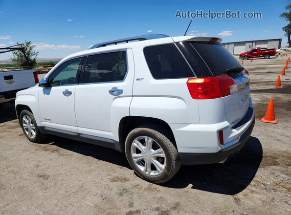 2GKFLUE3XG6121507 2016 GMC TERRAIN Белый Задняя левая четверть