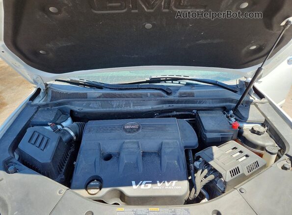 2GKFLUE3XG6121507 2016 GMC TERRAIN Белый Вид подкапотного пространства