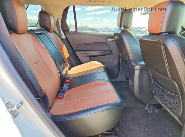 2GKFLUE3XG6121507 2016 GMC TERRAIN Белый Вид задней части салона