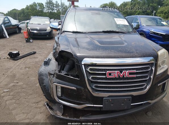 2GKFLUE3XG6172375 2016 GMC TERRAIN Черный Вид спереди