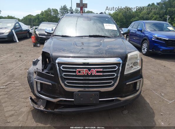 2GKFLUE3XG6172375 2016 GMC TERRAIN Черный Вид задней части салона