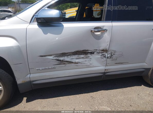 2GKFLUEK1H6314072 2017 GMC TERRAIN Silver Front view