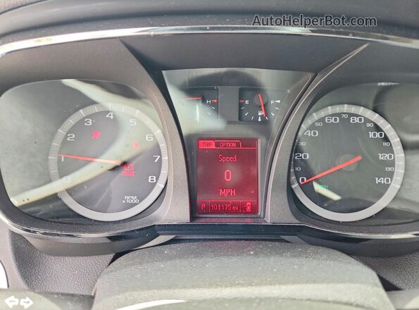 2GKFLUEK2H6238569 2017 GMC TERRAIN Black ხელსაწყოთა პანელის ხედი