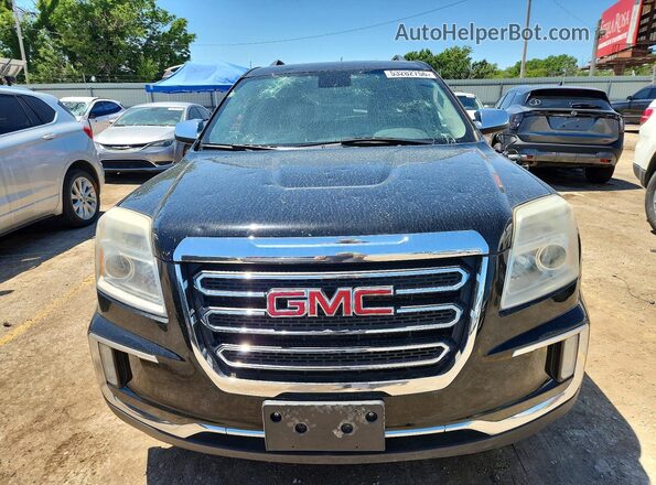 2GKFLUEK2H6329051 2017 GMC TERRAIN Black Front view