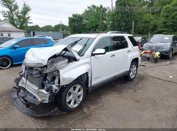 2GKFLUEK4G6280773 2016 GMC TERRAIN White Przód lewy