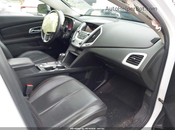2GKFLUEK4G6280773 2016 GMC TERRAIN White Widok wnętrza z przodu