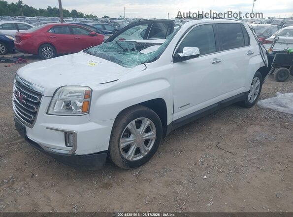 2GKFLUEK4H6150221 2017 GMC TERRAIN White Przód lewy
