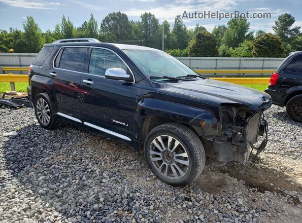 2GKFLVE31H6324048 2017 GMC TERRAIN Black წინა მარჯვენა