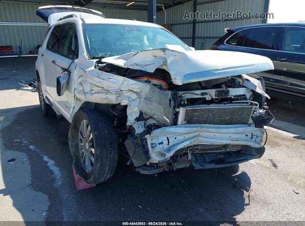 2GKFLVE33G6172997 2016 GMC TERRAIN White წინა ხედი