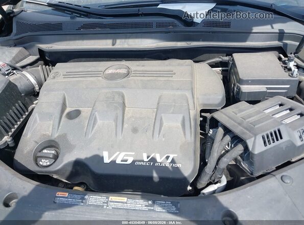 2GKFLVE35G6256917 2016 GMC TERRAIN Black Rear view