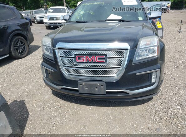 2GKFLVE35G6256917 2016 GMC TERRAIN Black Instrument cluster view