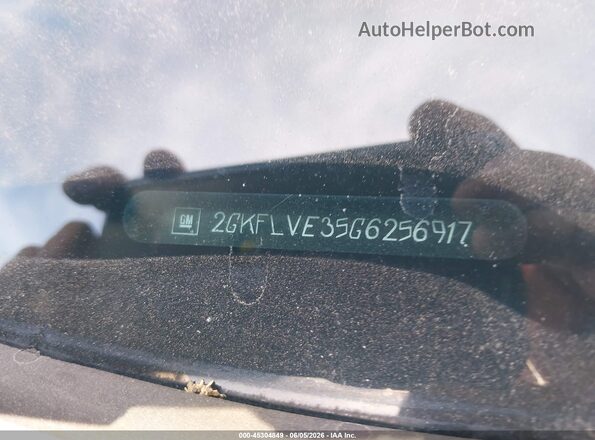 2GKFLVE35G6256917 2016 GMC TERRAIN Black 