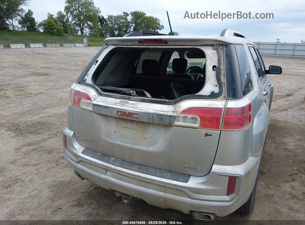 2GKFLVE35H6231971 2017 GMC TERRAIN Серебряный 