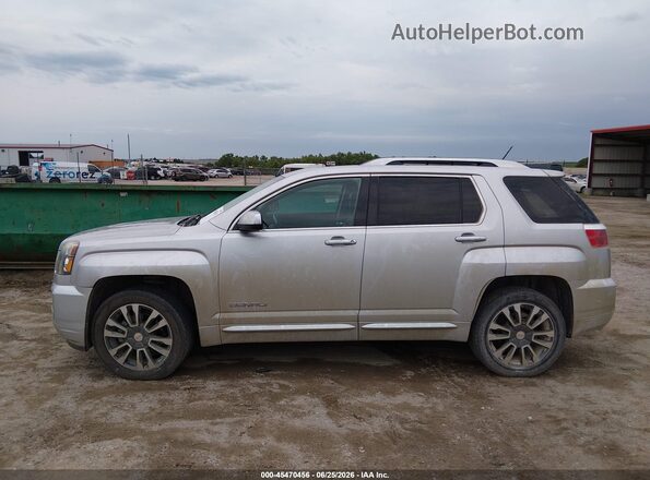 2GKFLVE35H6231971 2017 GMC TERRAIN Серебряный Панорамный вид салона 360°