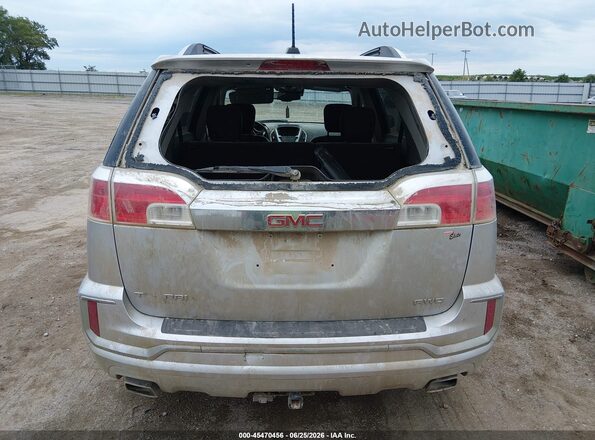 2GKFLVE35H6231971 2017 GMC TERRAIN Серебряный 