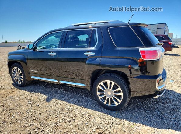 2GKFLVE36G6203580 2016 GMC TERRAIN Black Задня ліва чверть