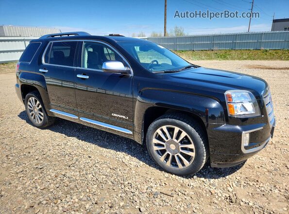 2GKFLVE36G6203580 2016 GMC TERRAIN Black Передня права чверть