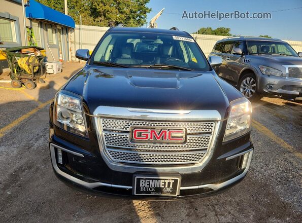 2GKFLVE37G6314770 2016 GMC TERRAIN Black Vista frontal