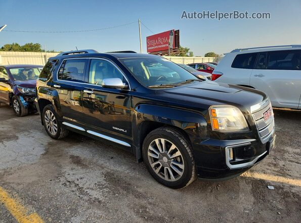 2GKFLVE37G6314770 2016 GMC TERRAIN Black Delantero derecho