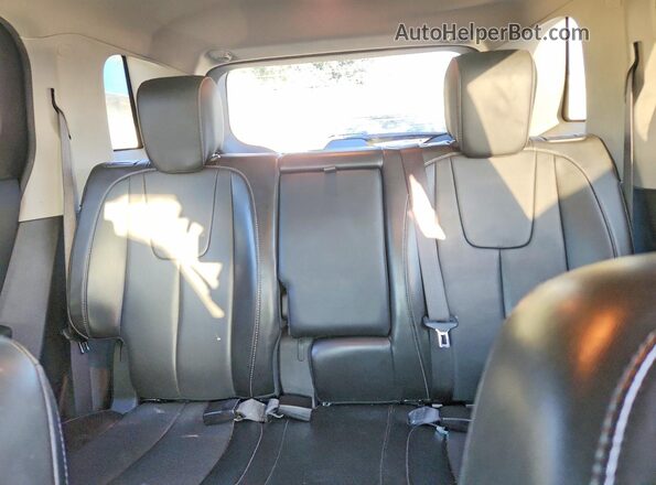 2GKFLVE37G6314770 2016 GMC TERRAIN Black Vista de los asientos traseros
