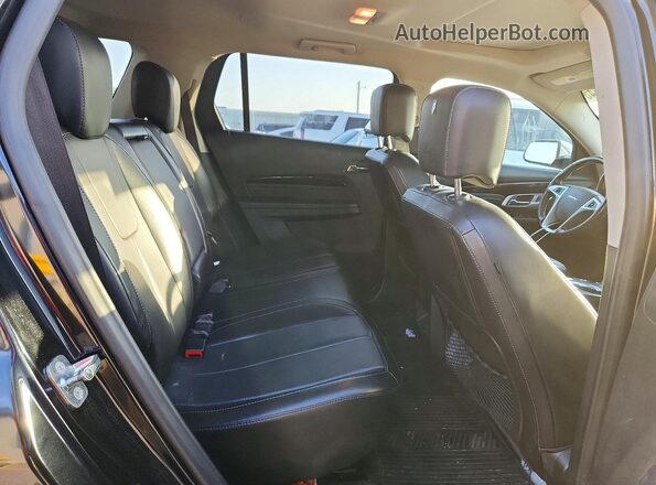 2GKFLVE37G6314770 2016 GMC TERRAIN Black Vista interior trasera