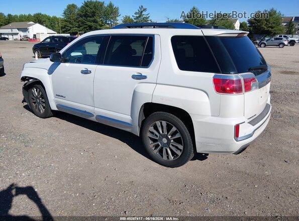2GKFLVE38H6147157 2017 GMC TERRAIN White Задня ліва чверть