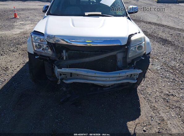2GKFLVE38H6147157 2017 GMC TERRAIN White Вид спереду