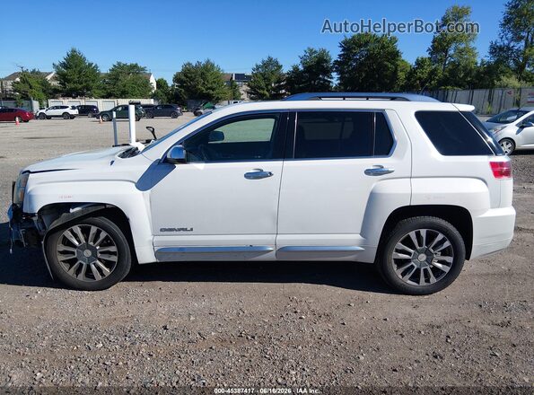2GKFLVE38H6147157 2017 GMC TERRAIN White Панорамний вид салону 360°
