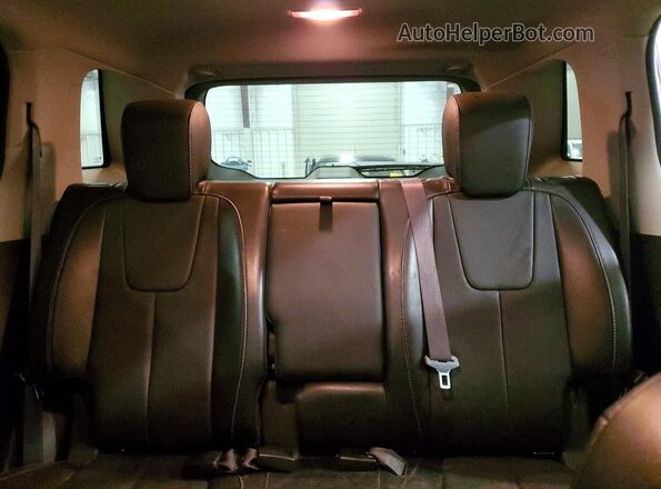 2GKFLVE39G6249064 2016 GMC TERRAIN Maroon Rear seats view