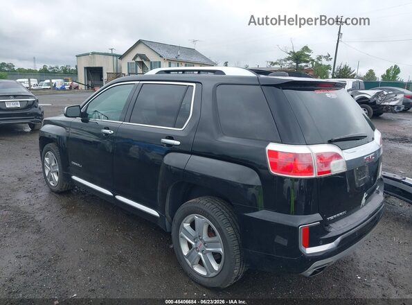 2GKFLVEK3H6280240 2017 GMC TERRAIN Черный Задняя левая четверть