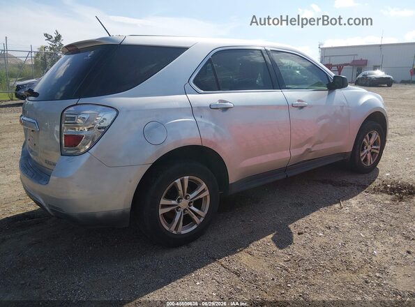2GNALBEK0G1169670 2016 CHEVROLET EQUINOX Silver Tył prawy