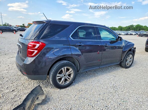2GNALBEK0G6153780 2016 CHEVROLET EQUINOX Black Задня права чверть