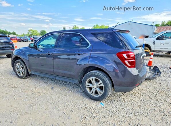 2GNALBEK0G6153780 2016 CHEVROLET EQUINOX Black Задня ліва чверть
