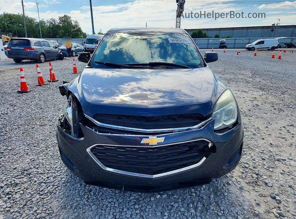 2GNALBEK0G6153780 2016 CHEVROLET EQUINOX Black Вид спереду