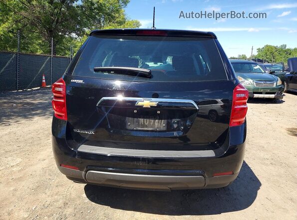 2GNALBEK0H1525634 2017 CHEVROLET EQUINOX Black Rear view