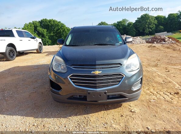 2GNALBEK0H1527609 2017 CHEVROLET EQUINOX Серый Вид щитка приборов