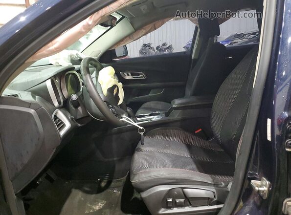 2GNALBEK0H1555930 2017 CHEVROLET EQUINOX Синий Вид салона спереди